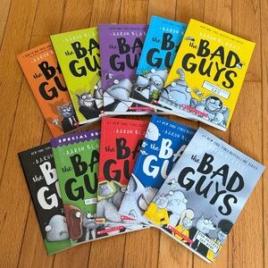 The Bad Guys Book Series Collection 1-10